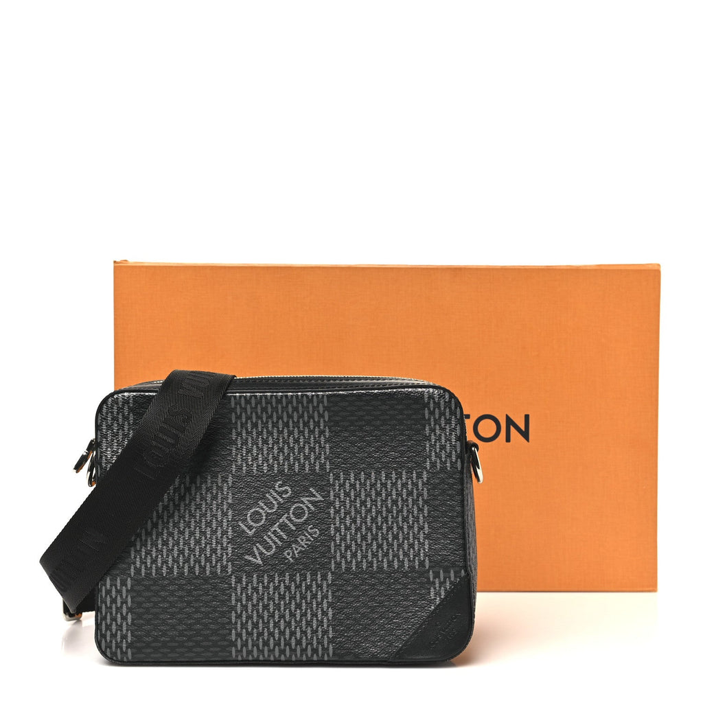 Damier Graphite 3D Trio Messenger