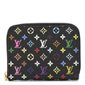 Monogram Multicolor Zippy Coin Purse Black Grenade