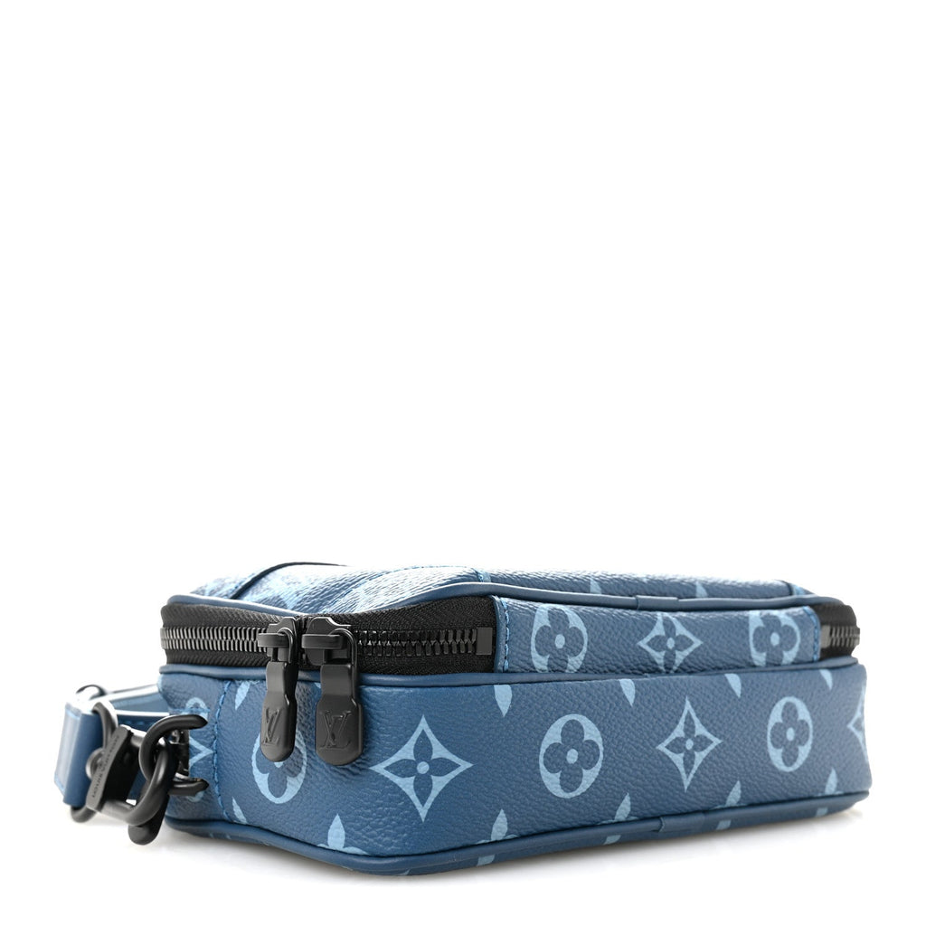 Monogram Alpha Wearable Wallet Atlantic Blue