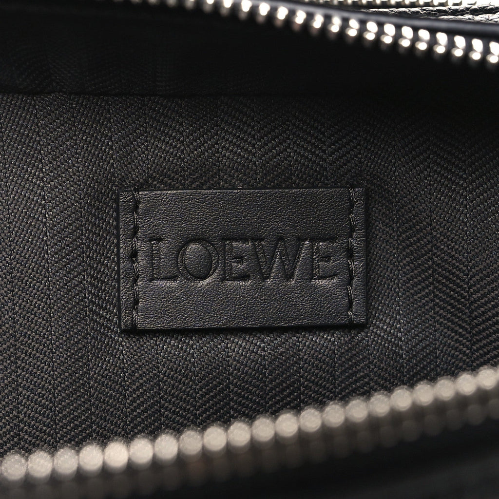 Soft Grained Calfskin Mini Camera Bag Black