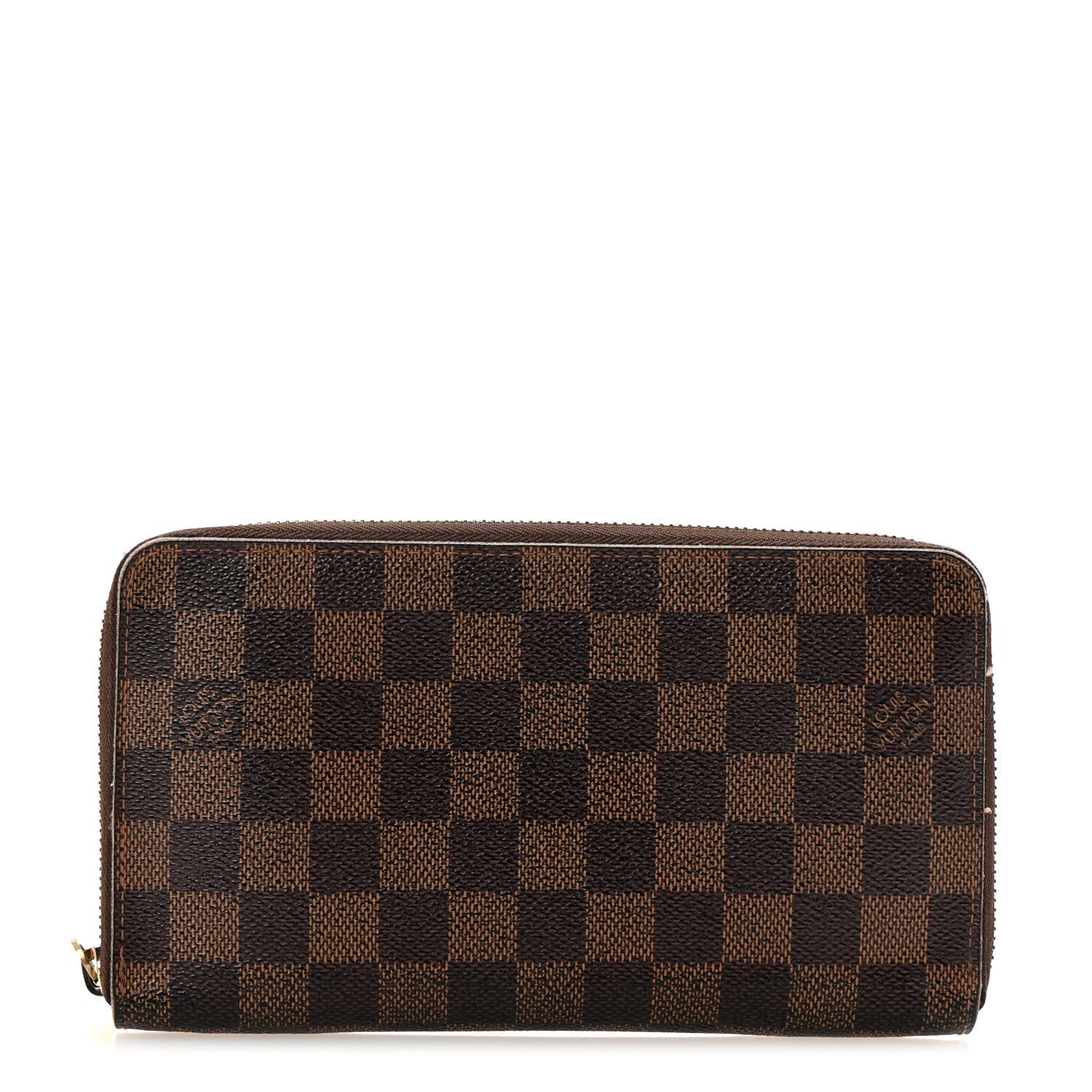 Damier Ebene Zippy Organizer Wallet