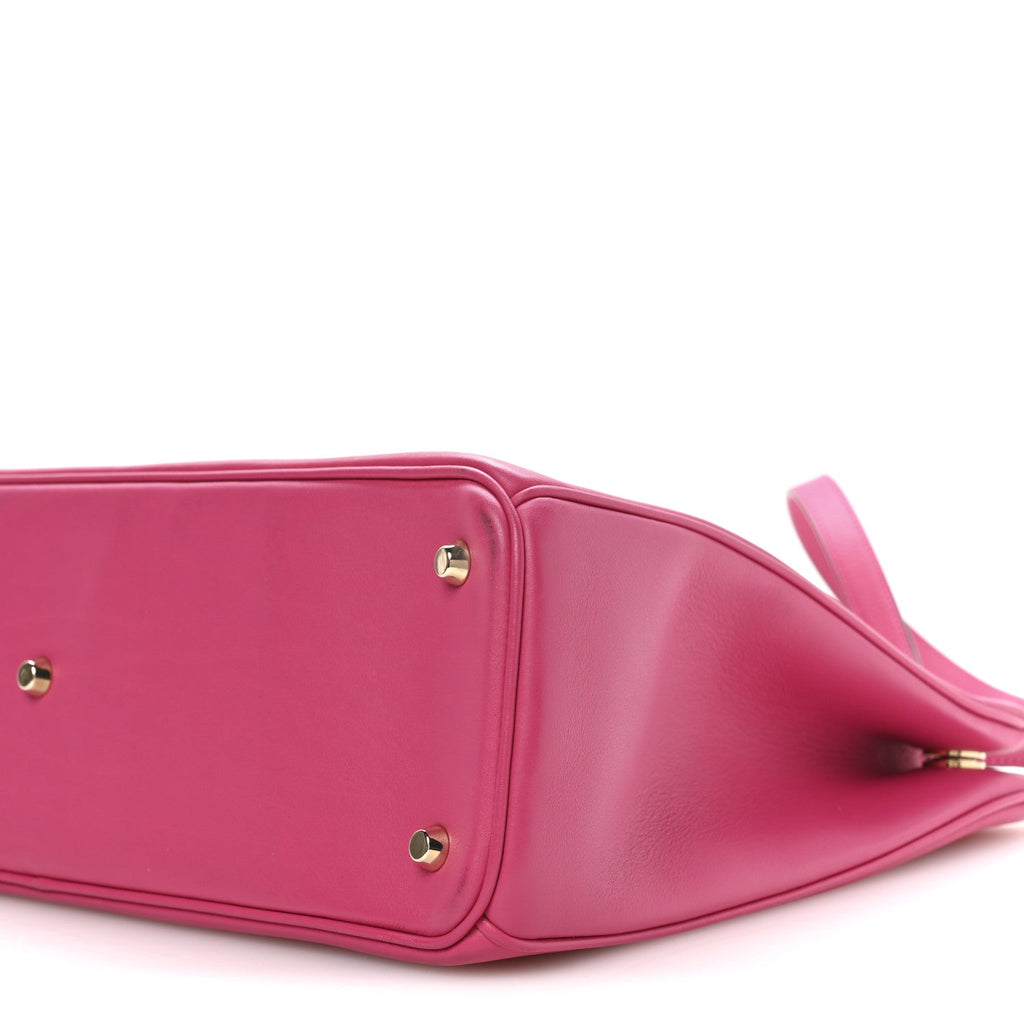 Smooth Calfskin Large Diorissimo Tote Fuchsia