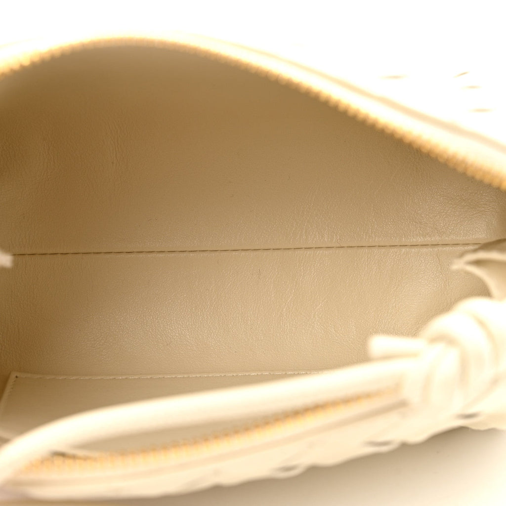 Nappa Intrecciato Concert Pouch Sea Salt