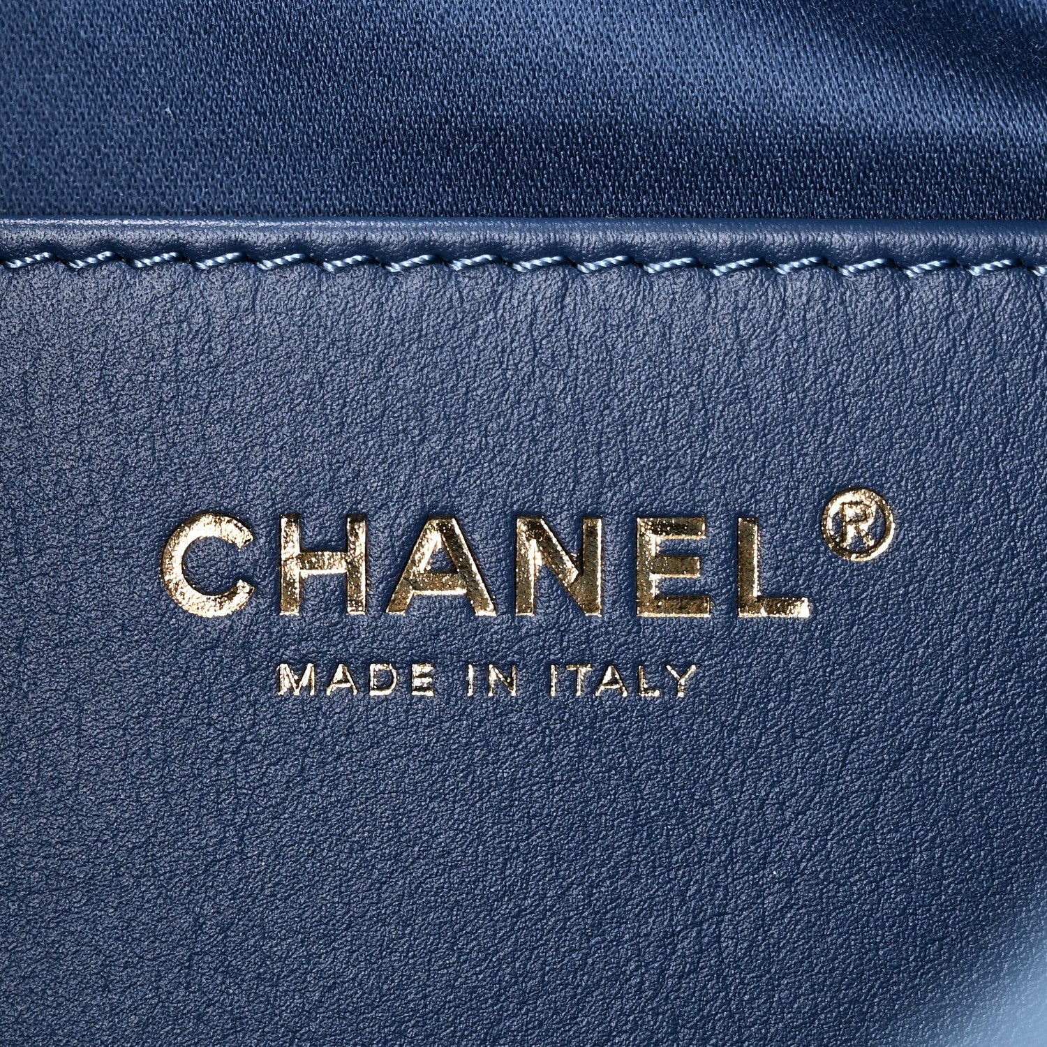 Washed Denim Quilted Small Chanel 25 Handbag Blue