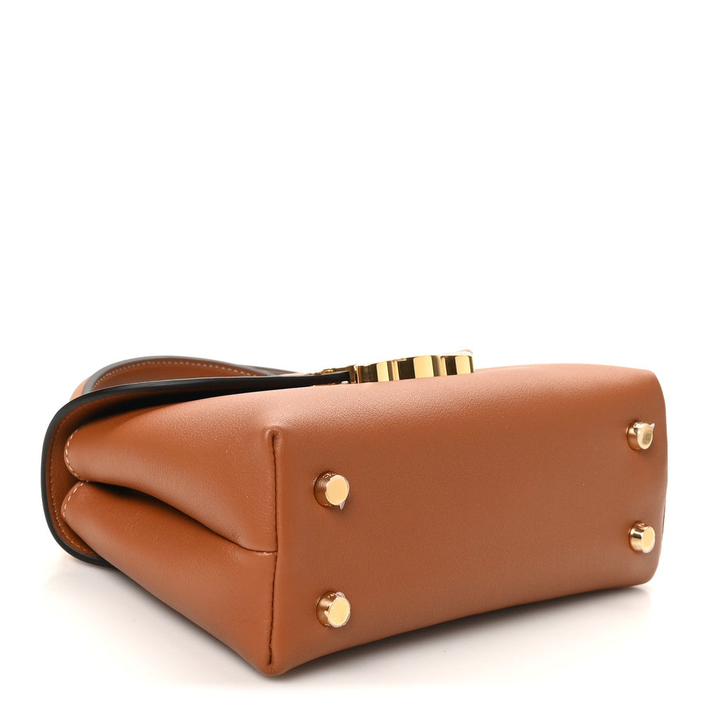 Supple Grained Calfskin Teen Nino Tan