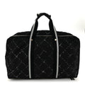Nylon Large Travel Duffle Bag Black