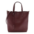 Calfskin Toy Shopping Tote Dark Red