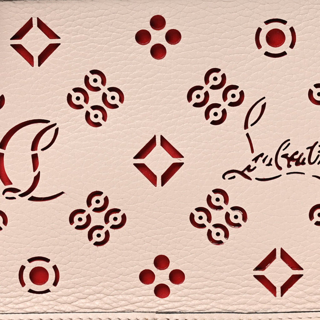 Calfskin Mini Radioloubi Pink