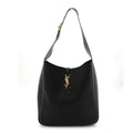 Smooth Calfskin Large Le 5 A 7 Soft Hobo Black