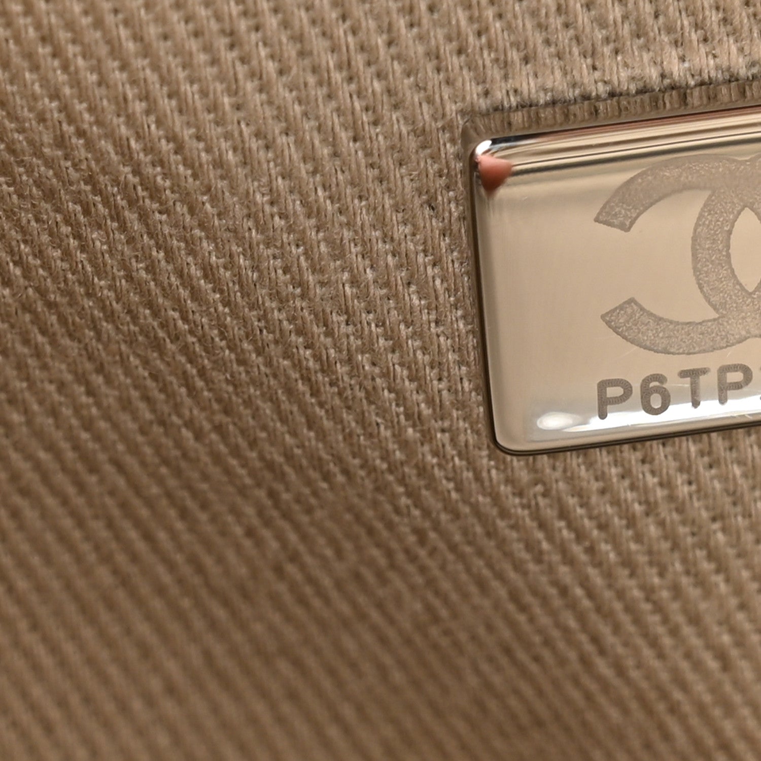 Canvas Deauville Small Bowling Bag Grey