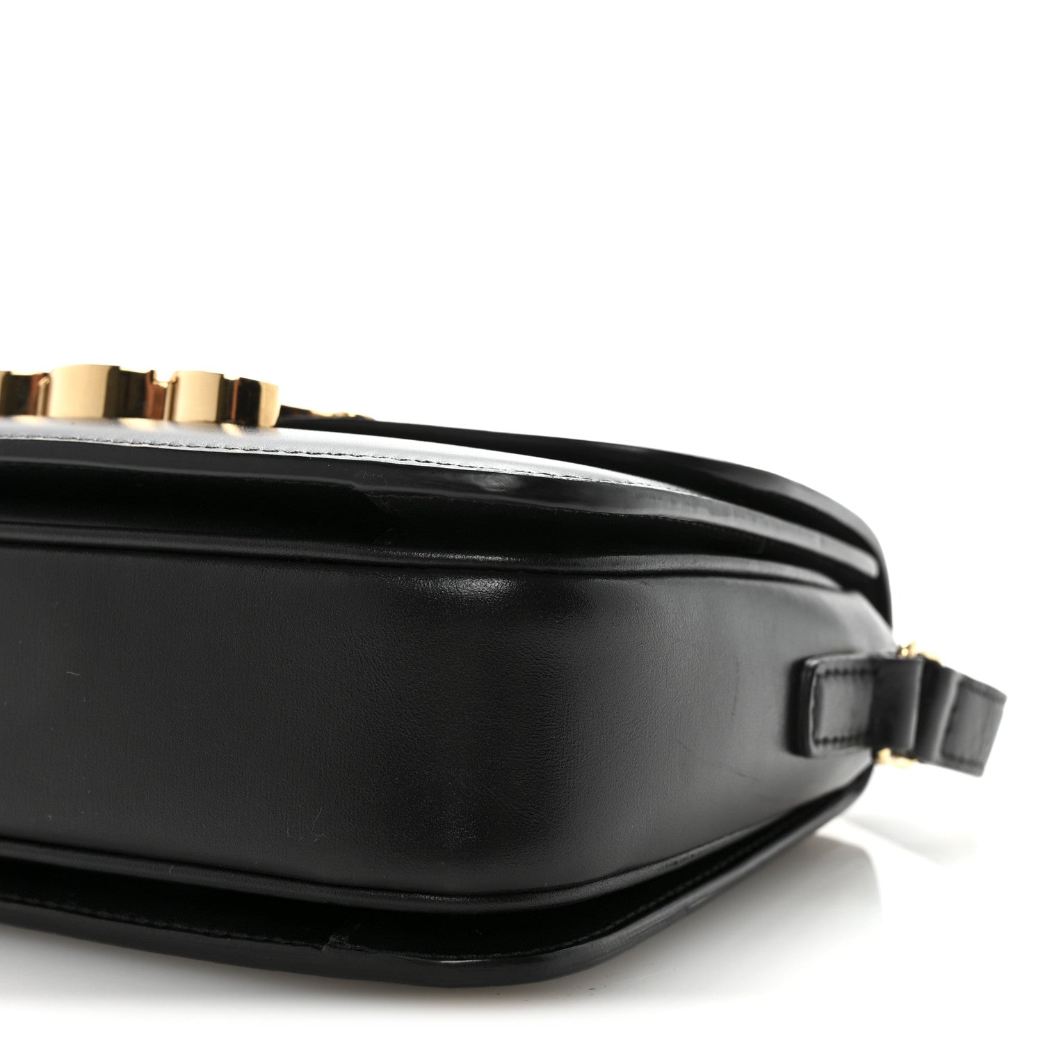 Shiny Calfskin Teen Triomphe Black