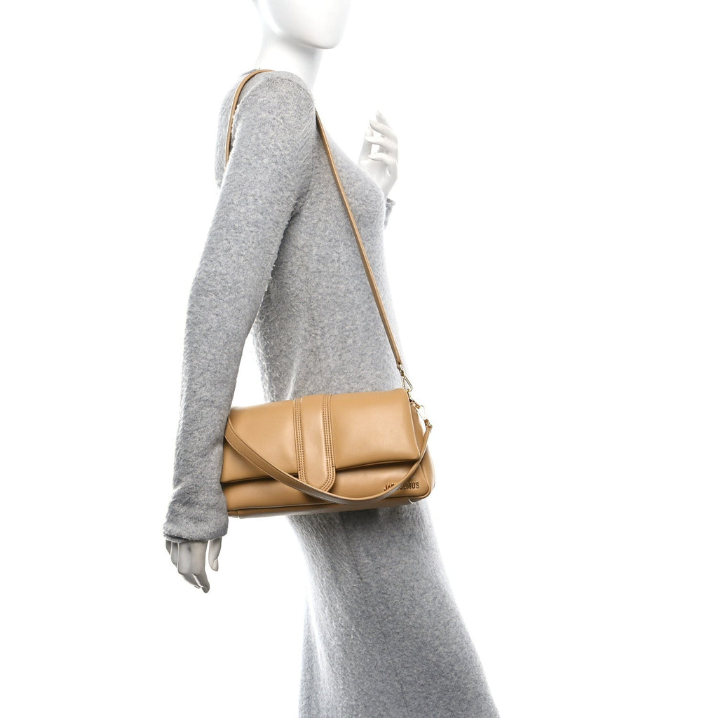Padded Lambskin Le Bambimou Camel