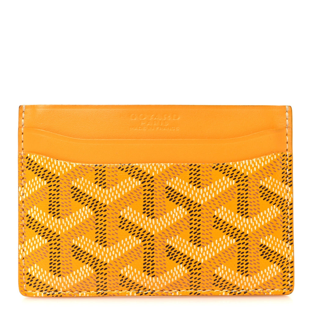 Goyardine Saint Sulpice  Holder Yellow