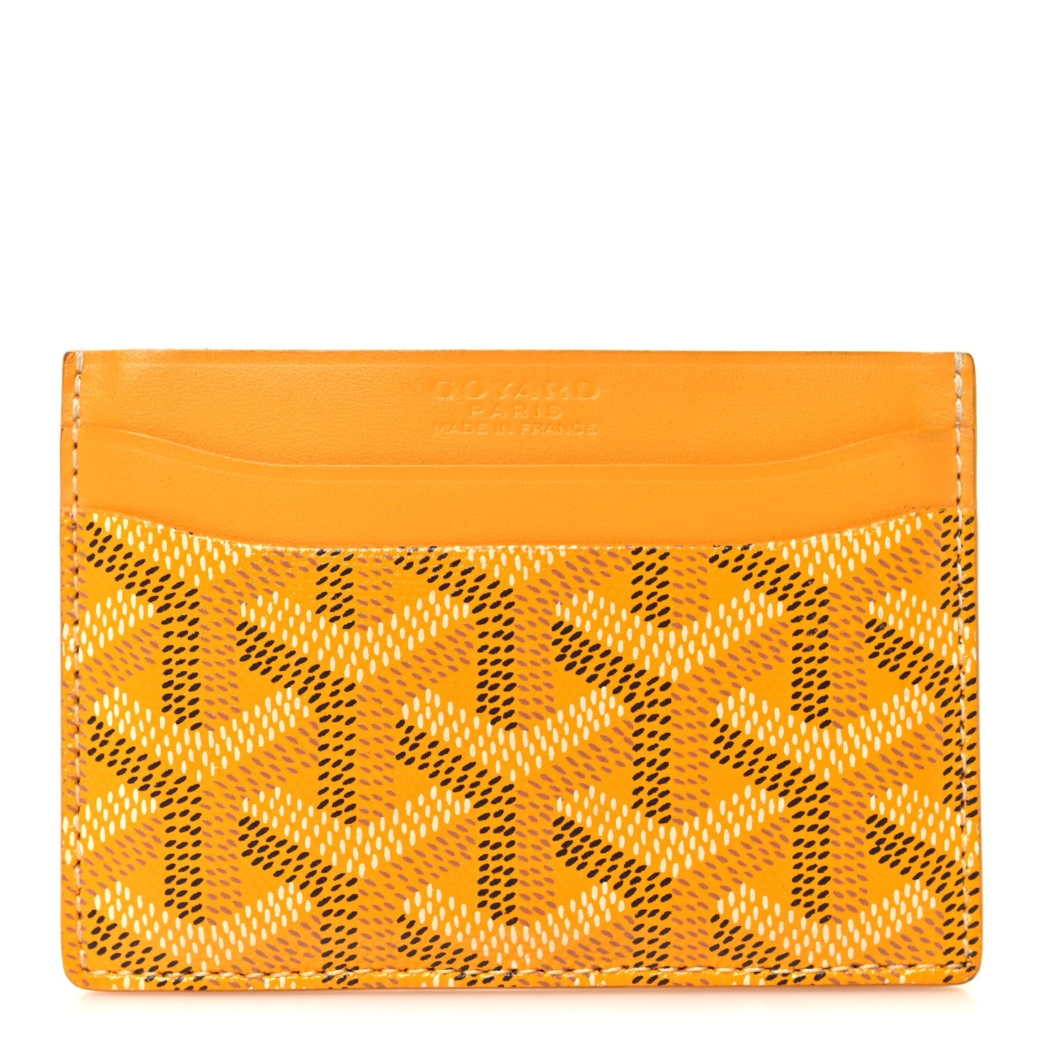 Goyardine Saint Sulpice  Holder Yellow
