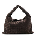 Suede Intrecciato Small Hop Fondant