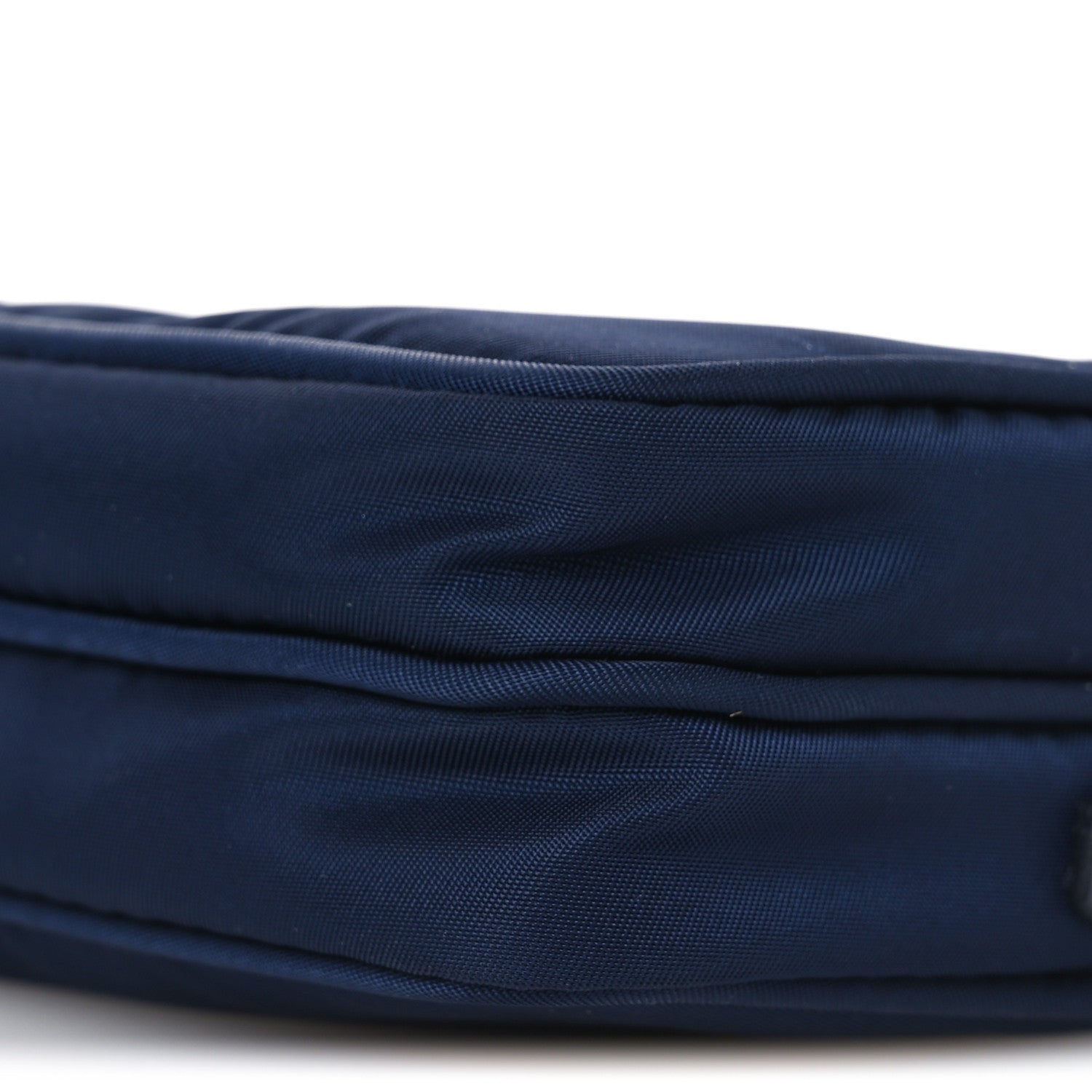 Tessuto Nylon Saffiano Mini Camera Crossbody Royal