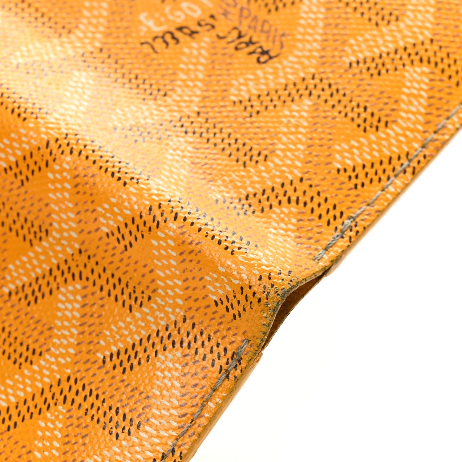 Goyardine Saint Pierre  Holder Yellow