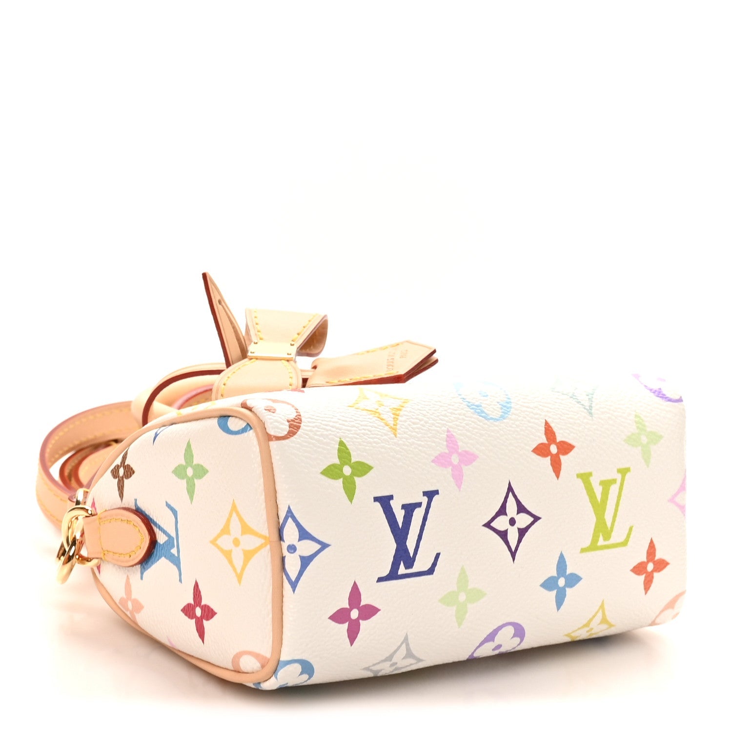 LV X TM Monogram Multicolor Nano Speedy White