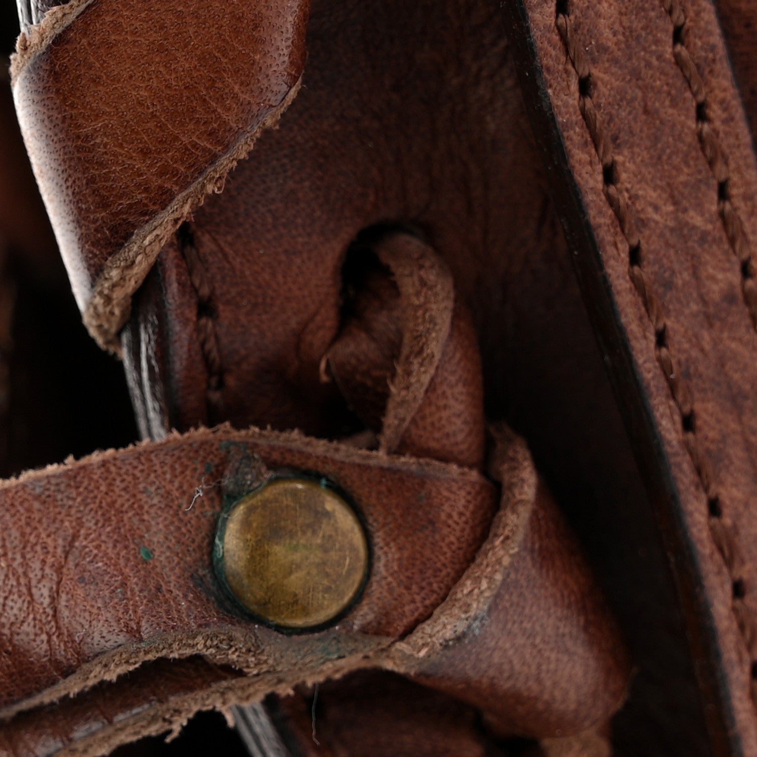 Calfskin Silverado Shoulder Bag Chocolate