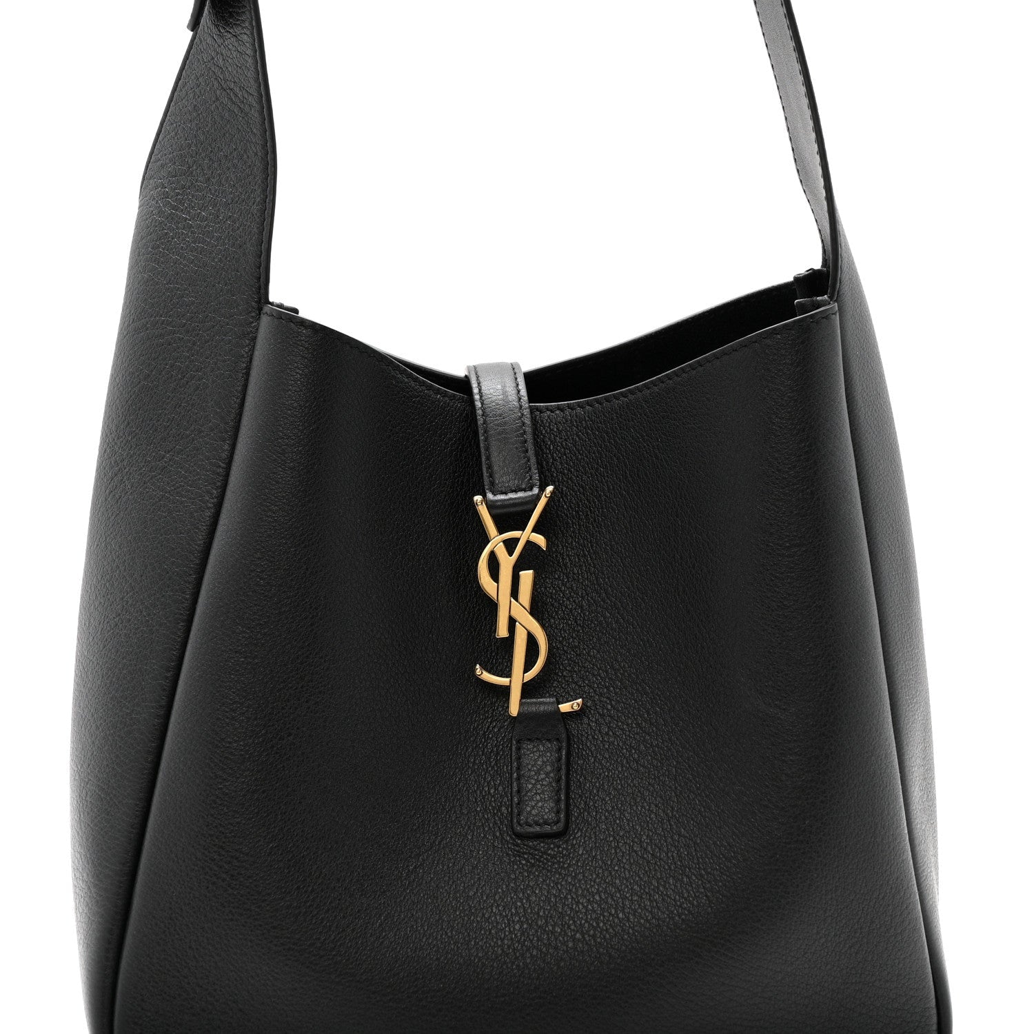 Smooth Calfskin Small Le 5 A 7 Soft Hobo Black