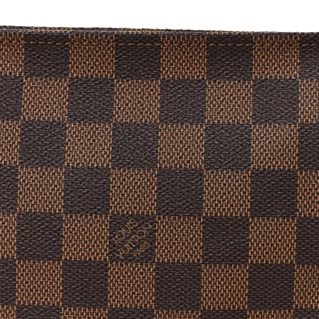 Damier Ebene Trousse Make Up Bag Pochette