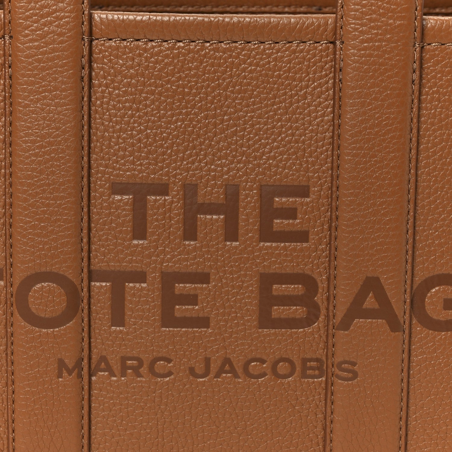 Grained Calfskin Small The Tote Bag Argan Oil