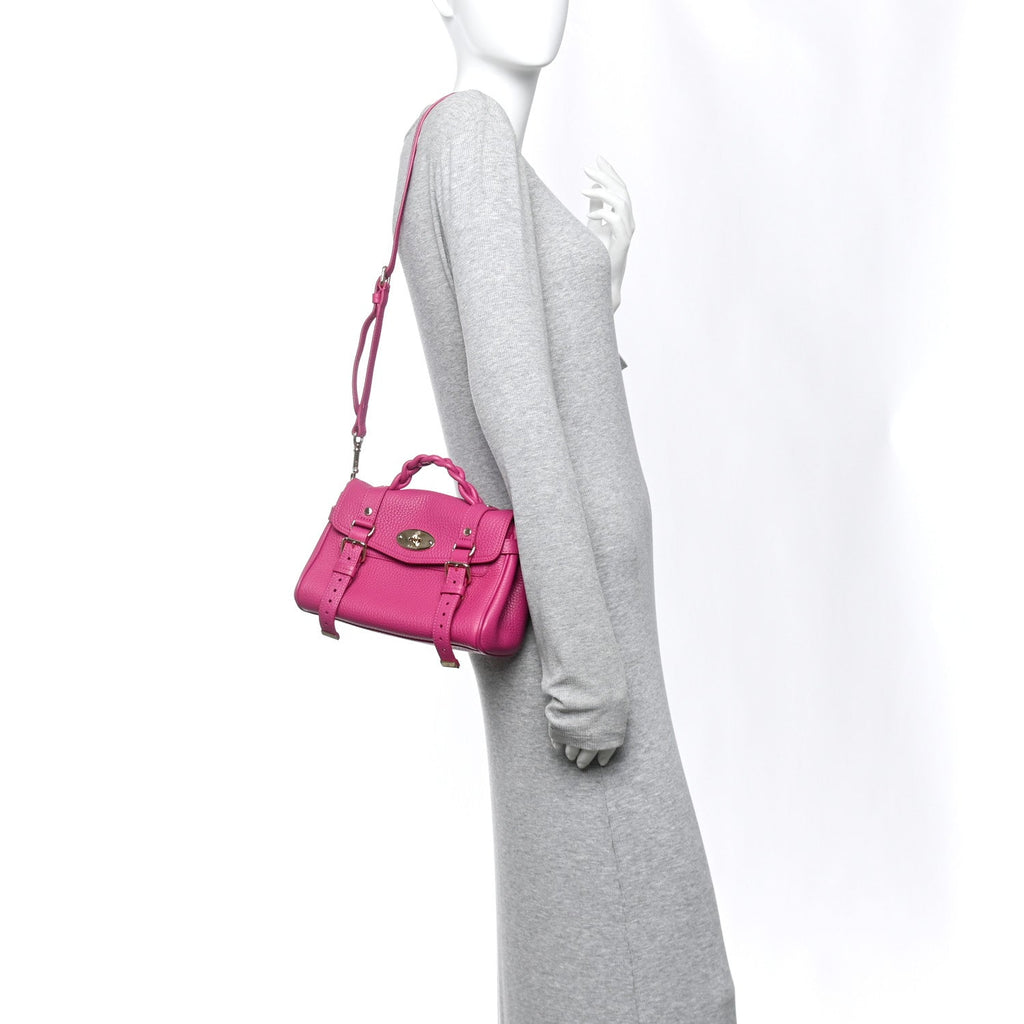 Heavy Grain Mini Alexa  Mulberry Pink