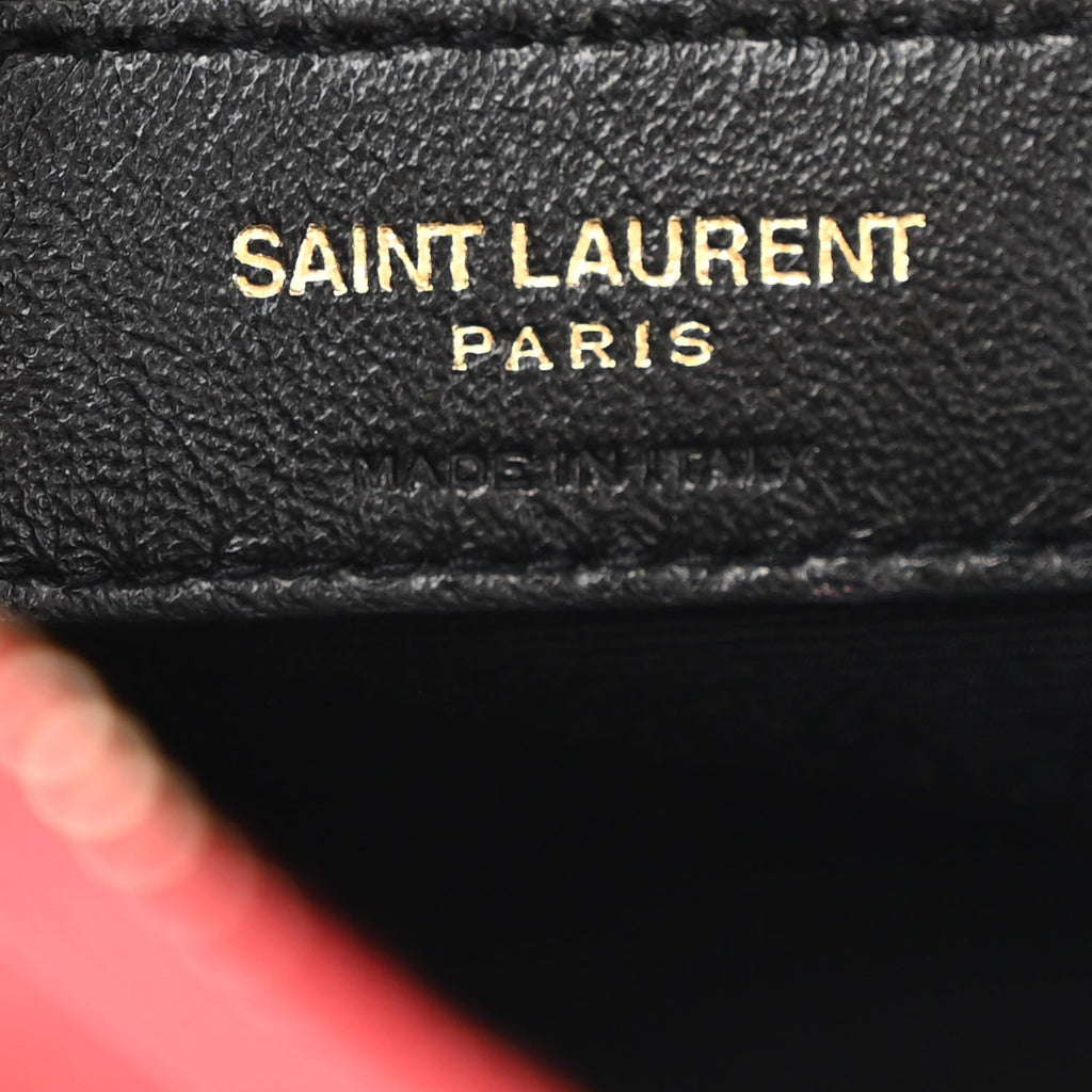 Calfskin Matelasse Monogram Lou Camera Bag Rouge Eros