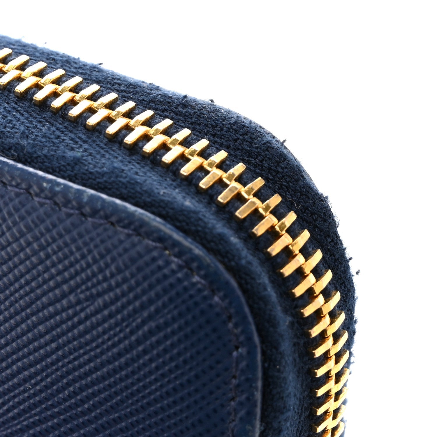 Saffiano Metal Zip Around Wallet Baltico