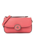Senna Calfskin Petite GG Top Handle Shoulder Bag Pink