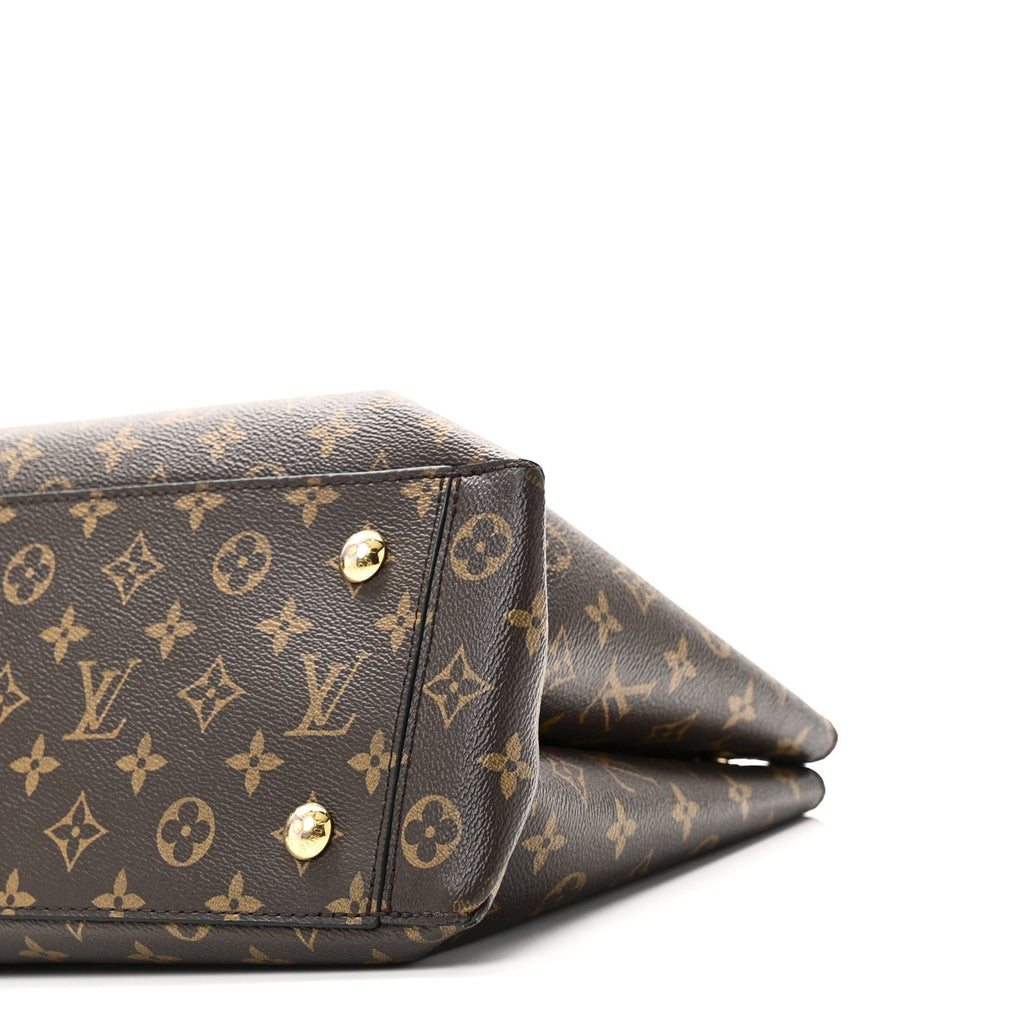 Monogram Flower Tote Black