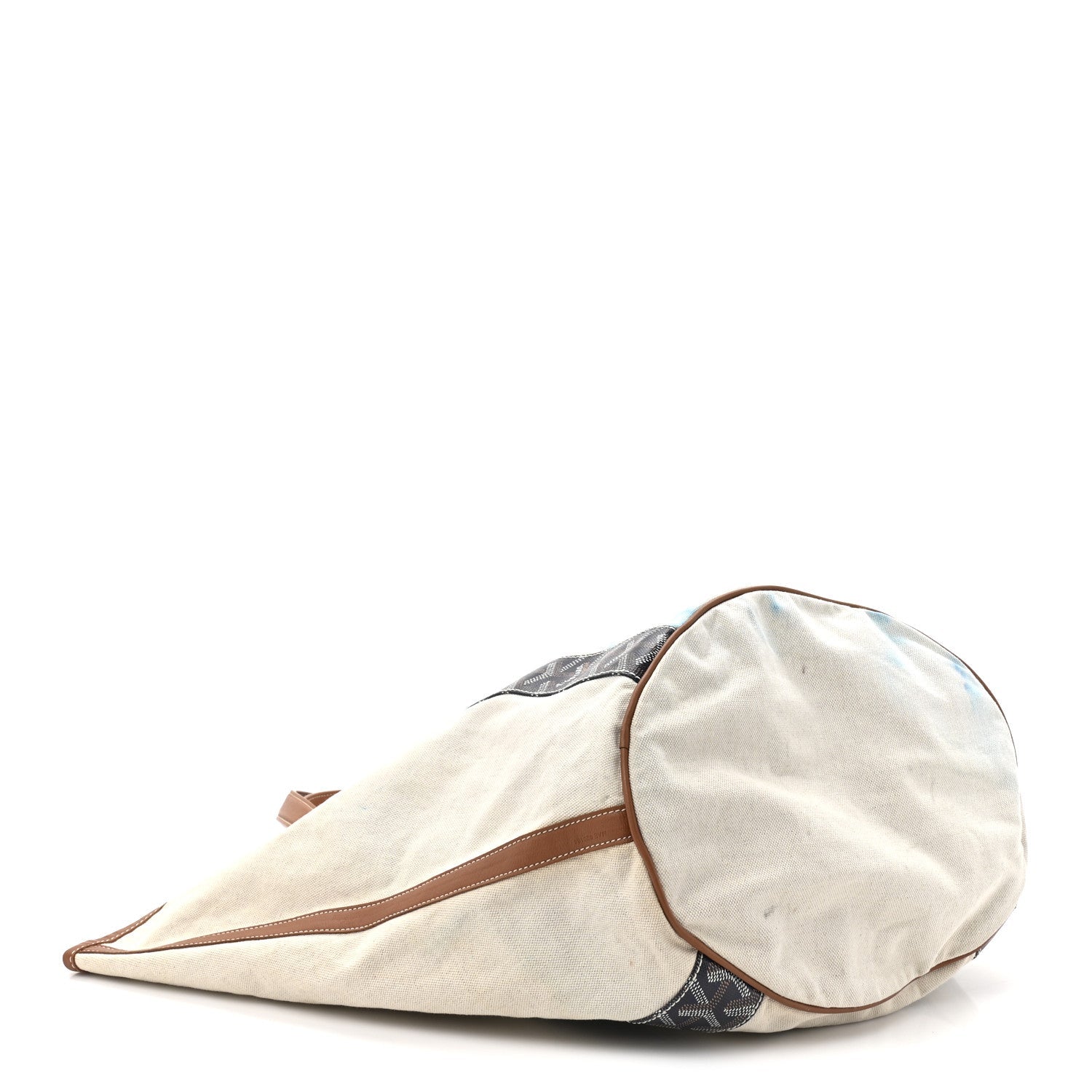 Goyardine Reversible Belharra Navy Gold