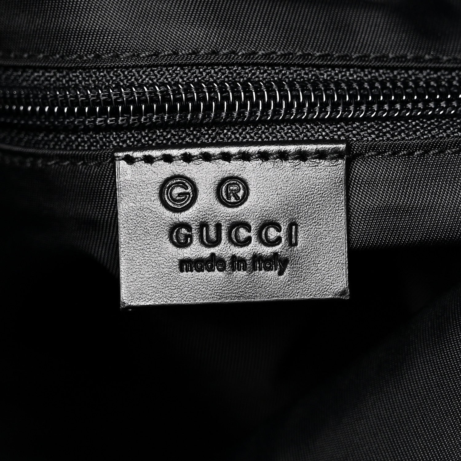 Techno Canvas Web Single Buckle Backpack Black