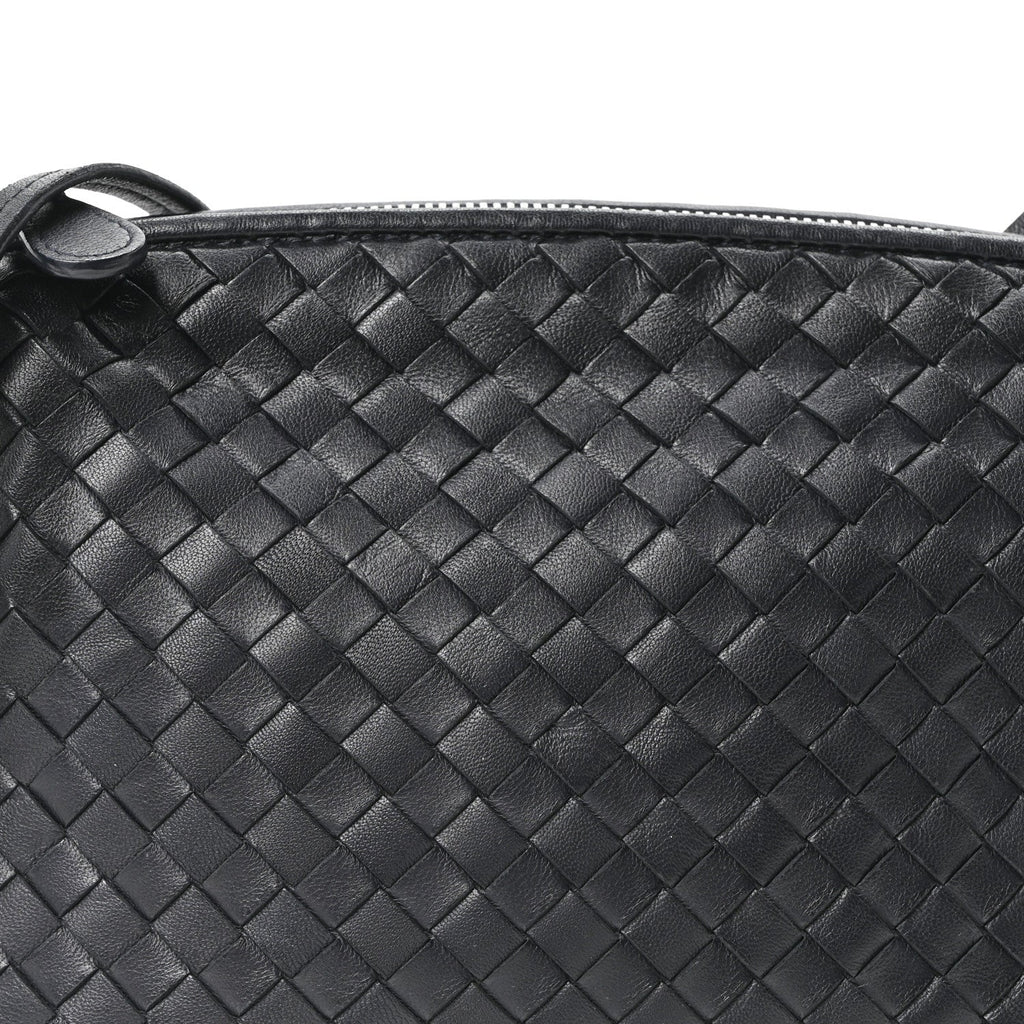 Nappa Intrecciato Nodini Bag Black