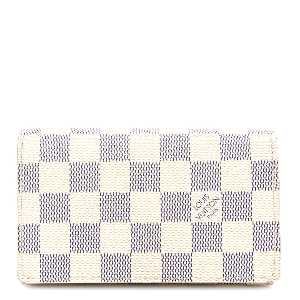 Damier Azur Port Monnaie Billets Tresor Wallet