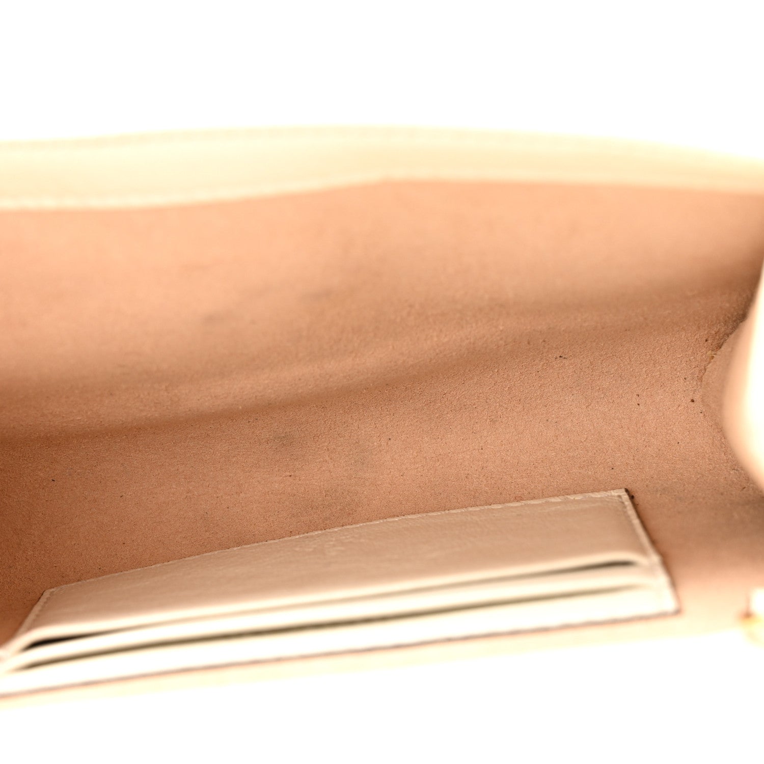 Textured Calfskin Web Mini Rajah Slim Flap Shoulder Bag Mystic White
