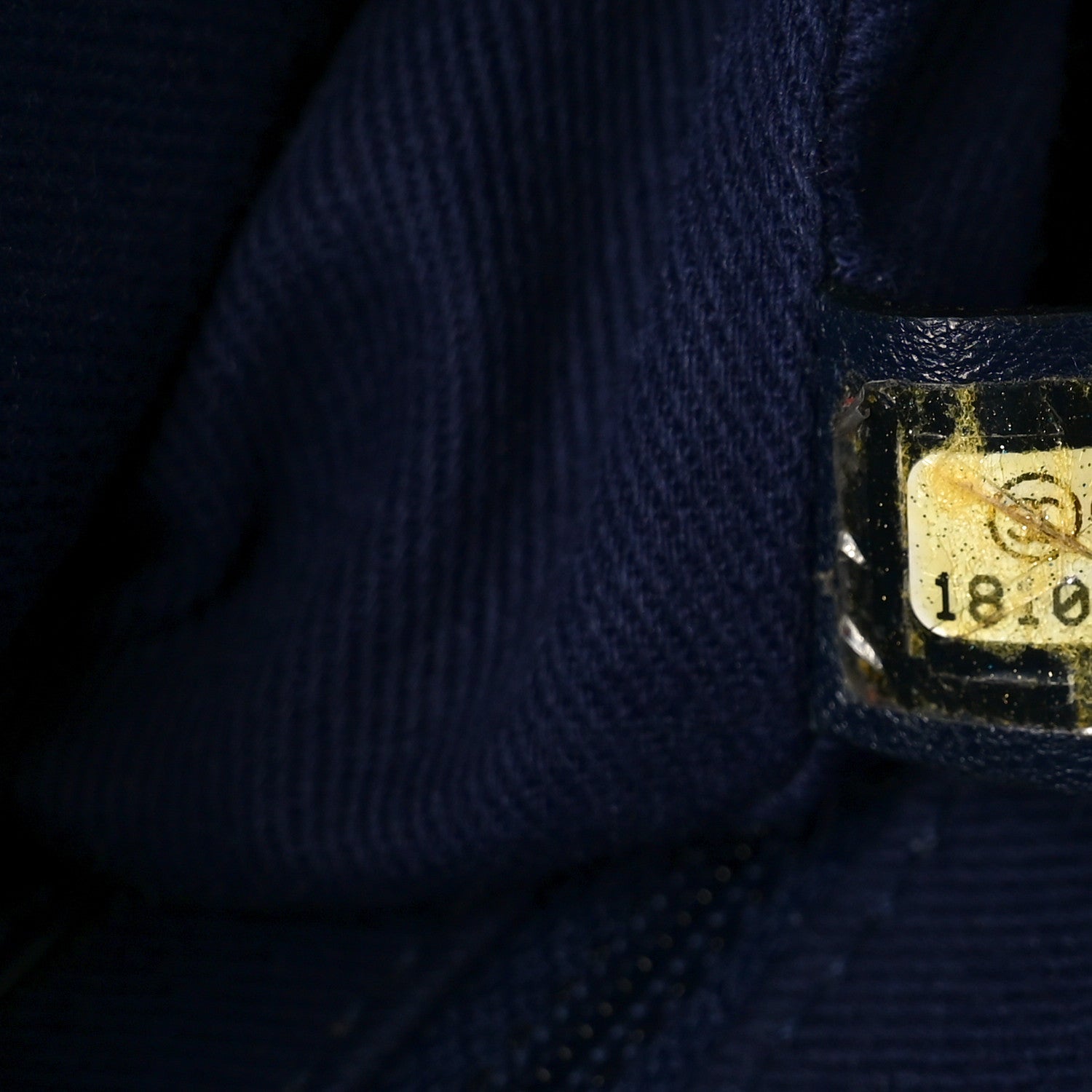 Suede Quilted Whipstitch Mini Flap Blue