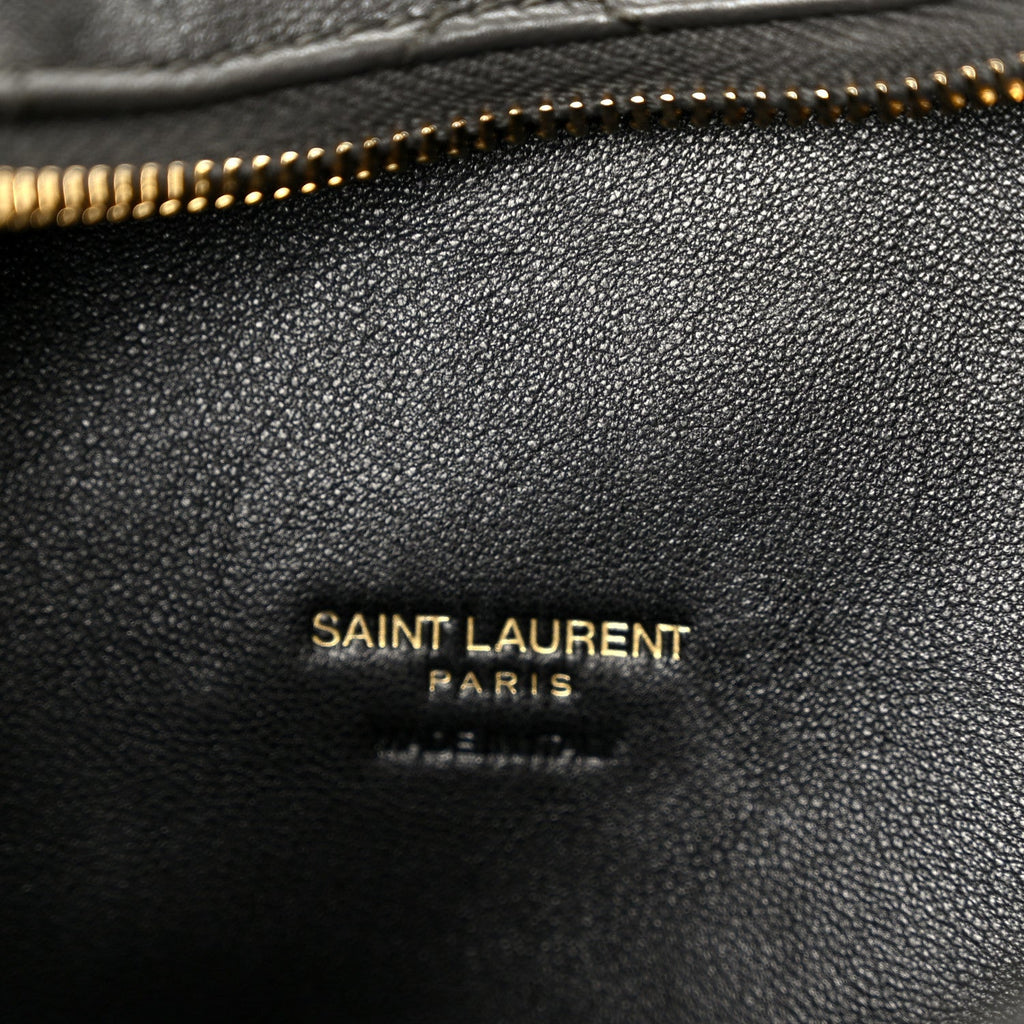 Lambskin Quilted Icarino Bag Urban Grey