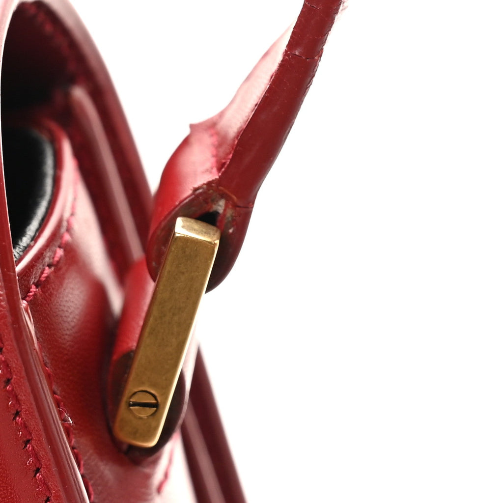 Box Calfskin Monogram Medium Solferino Satchel Rouge Opyum