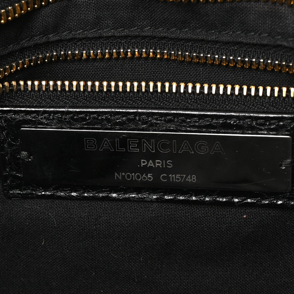 Agneau Classic Gold Hardware City Black