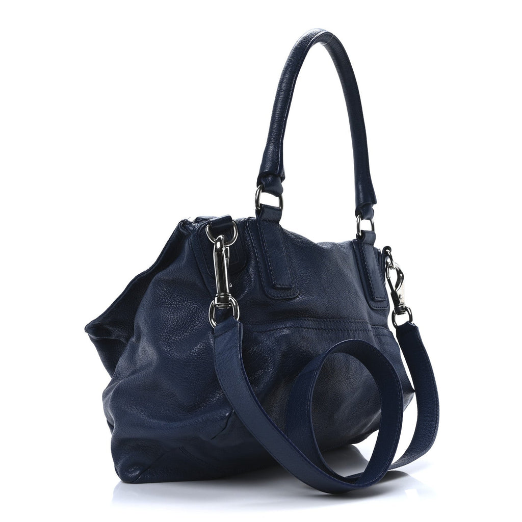 Sugar Goatskin Medium Pandora Deep Blue