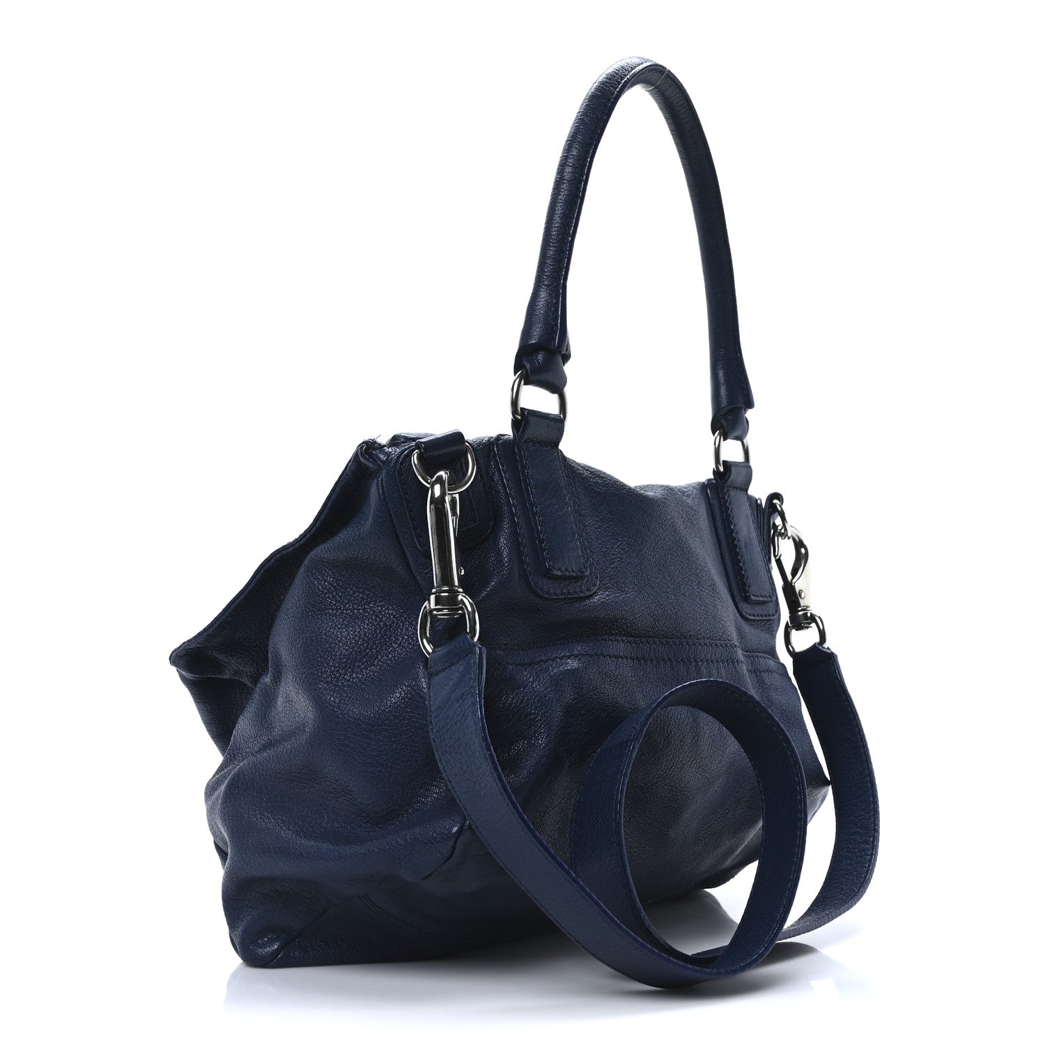 Sugar Goatskin Medium Pandora Deep Blue