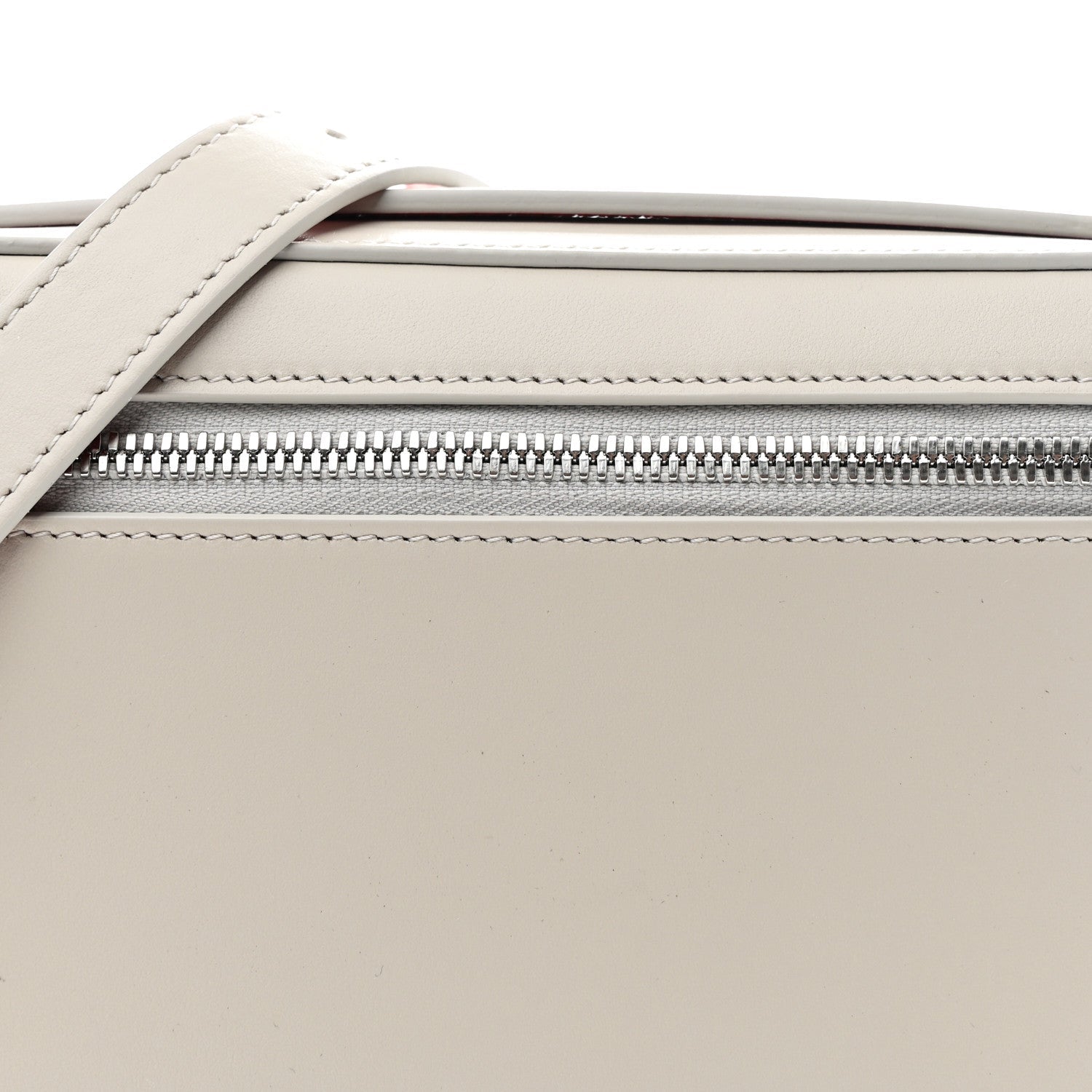 Calfskin Paris Kypipouch Top Handle Bag Albatre