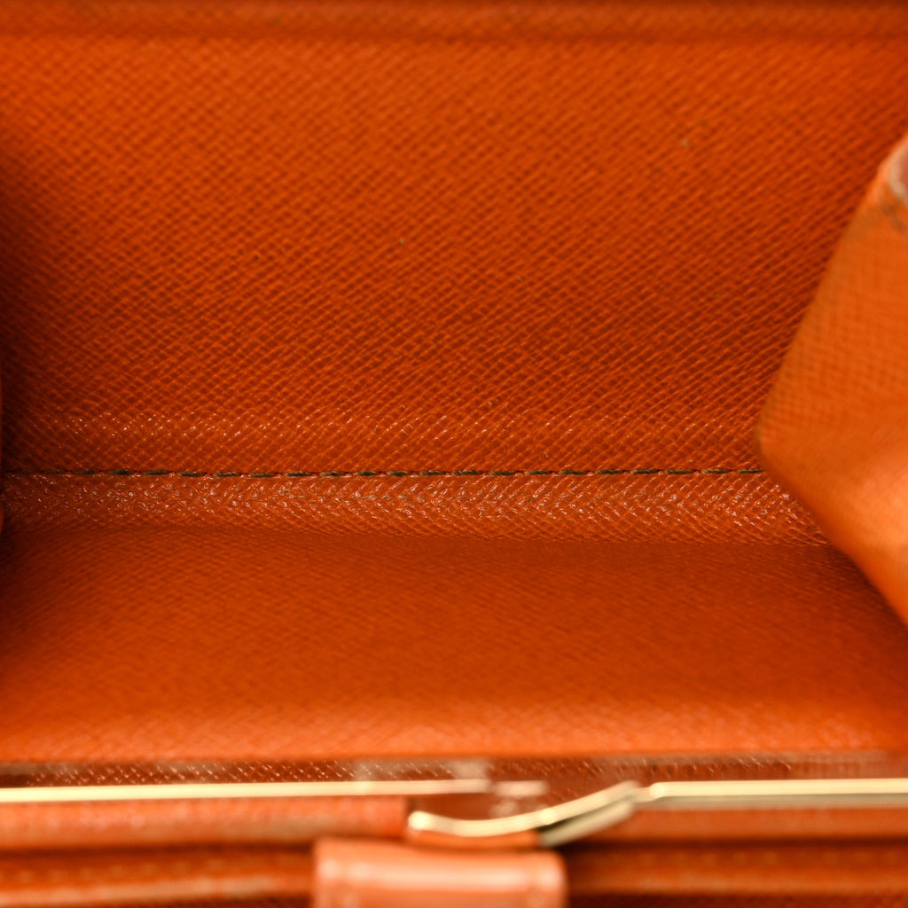 Epi French Purse Wallet Mandarin