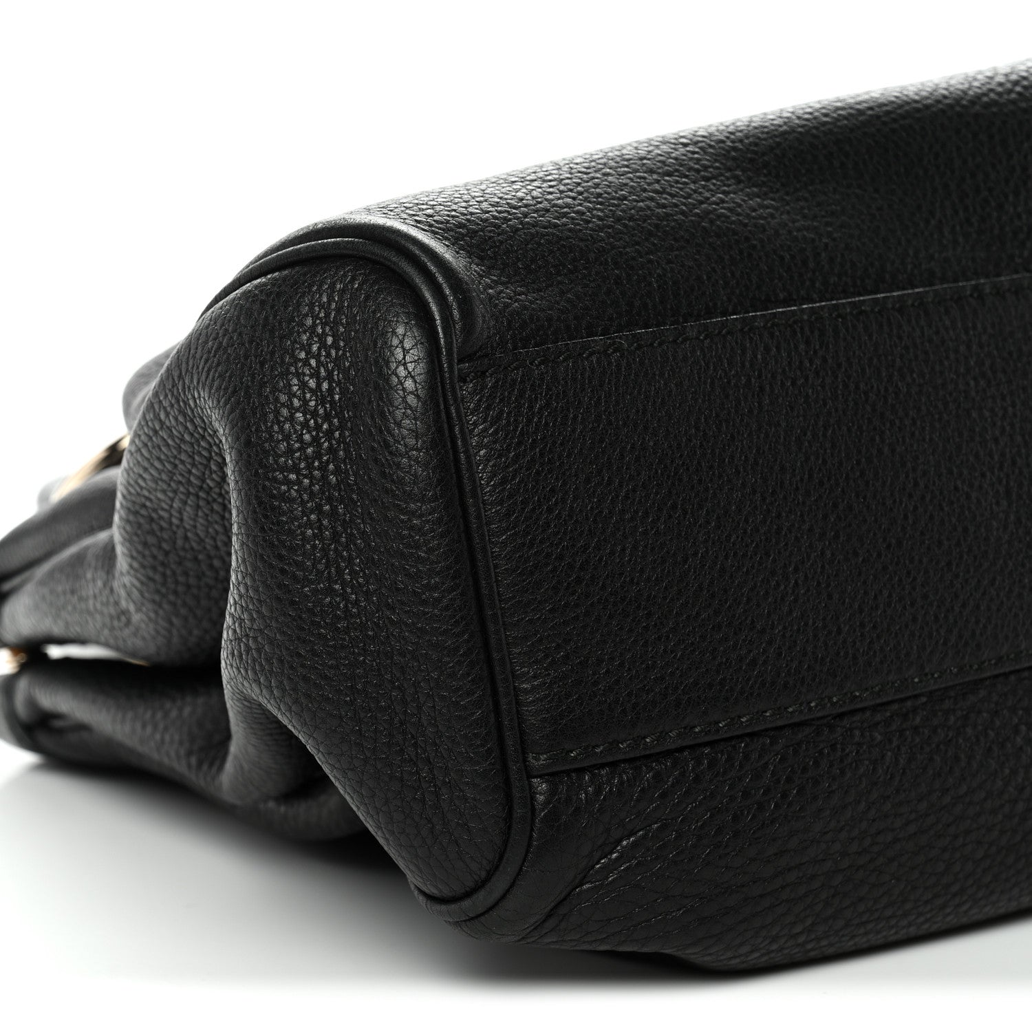 Calfskin Medium Sukey Tote  Black