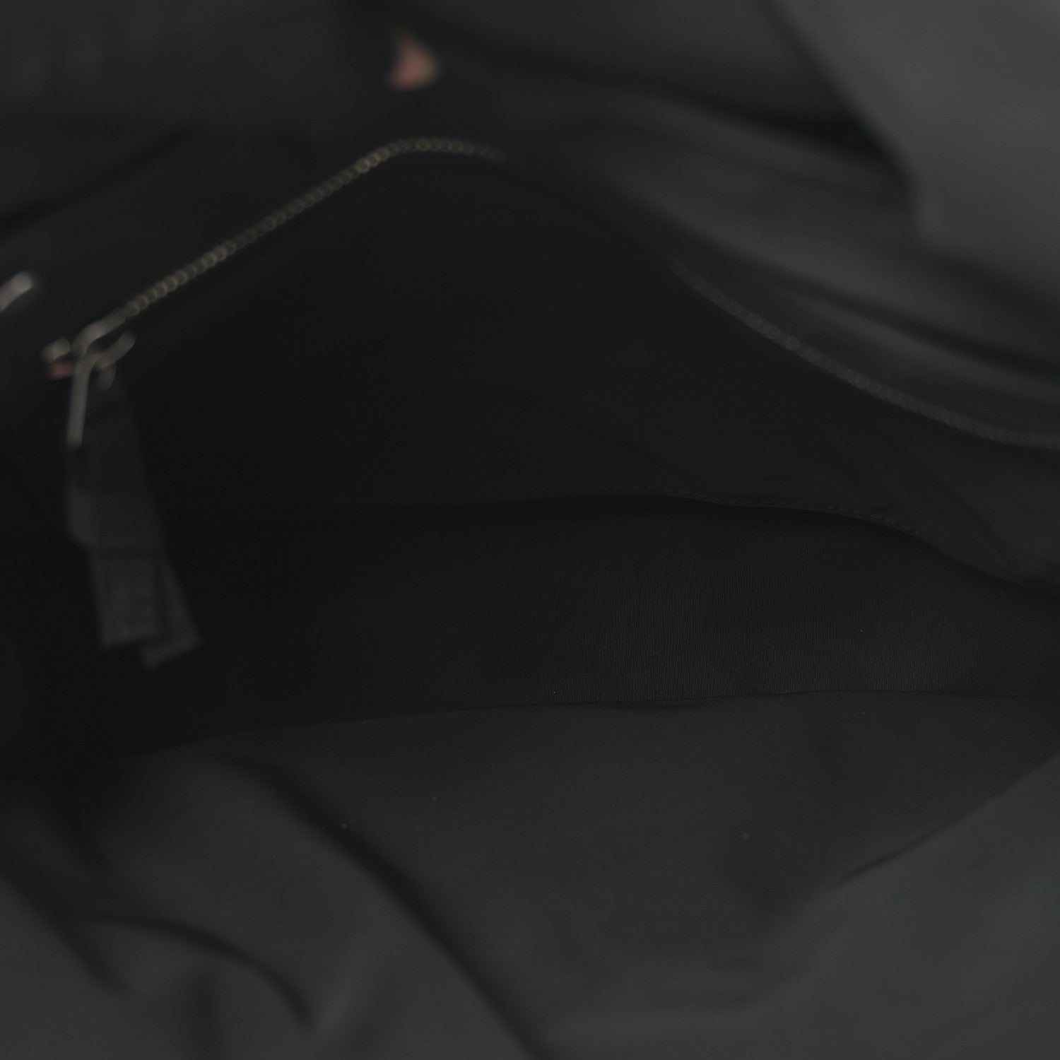 Nylon Intrecciato Padded Tech Maxi Cassette Bag Black