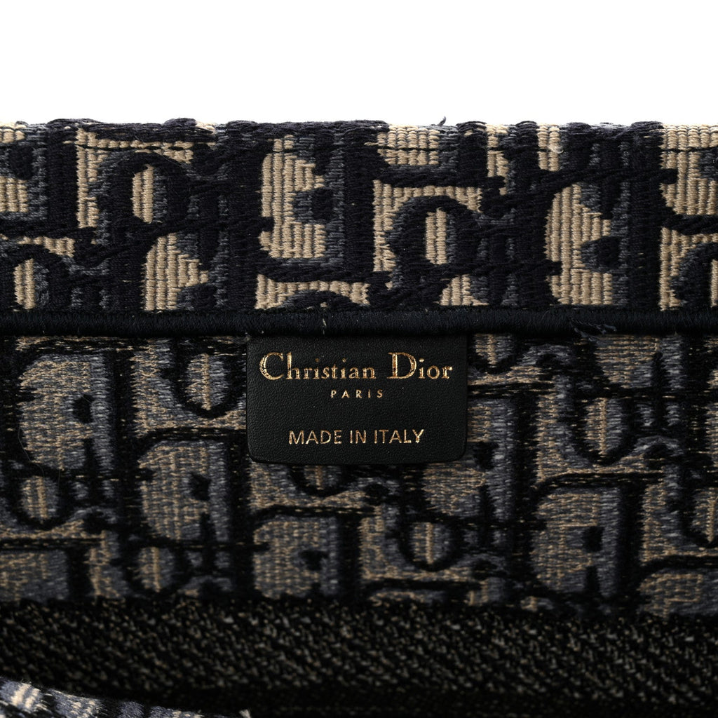 Oblique Medium Book Tote Blue Multicolor