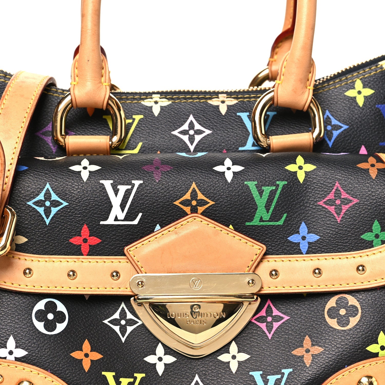 Monogram Multicolor Rita Black
