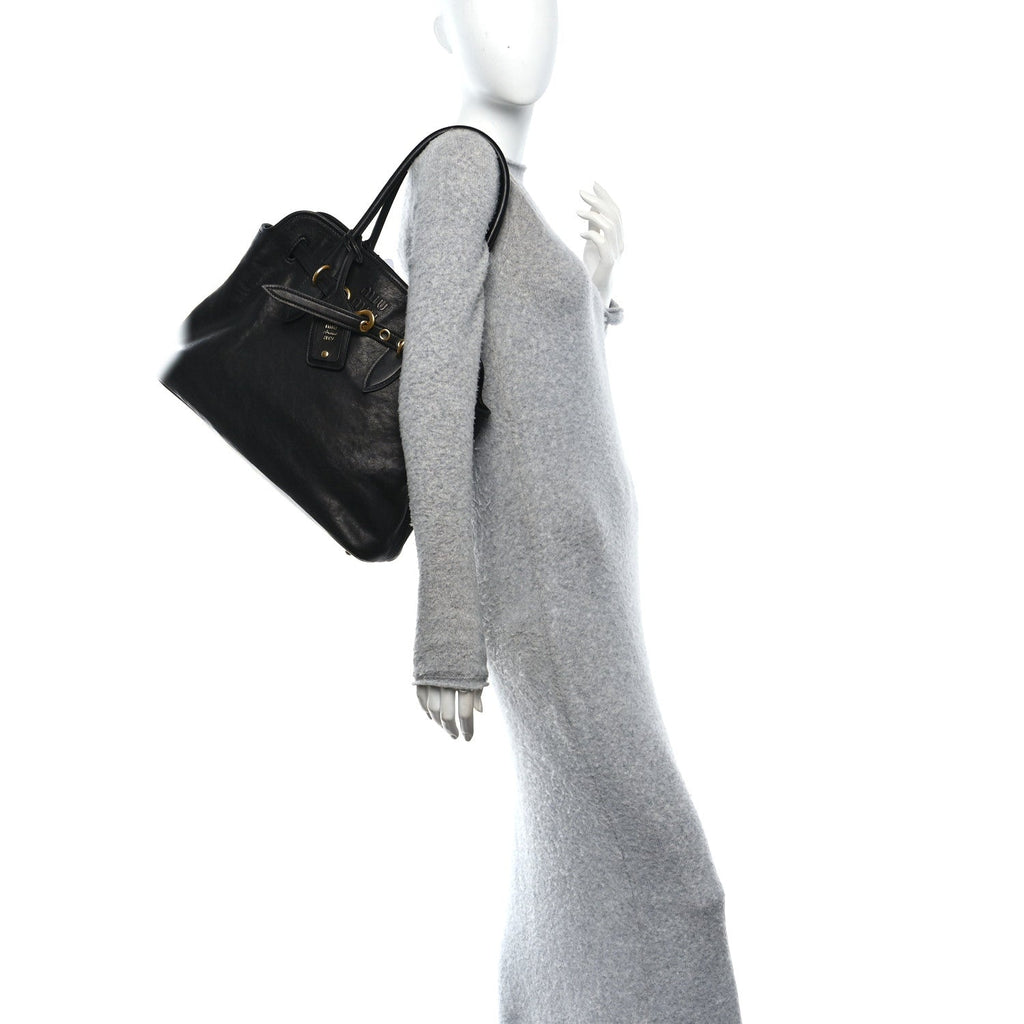 Nappa Medium Aventure Bag Black
