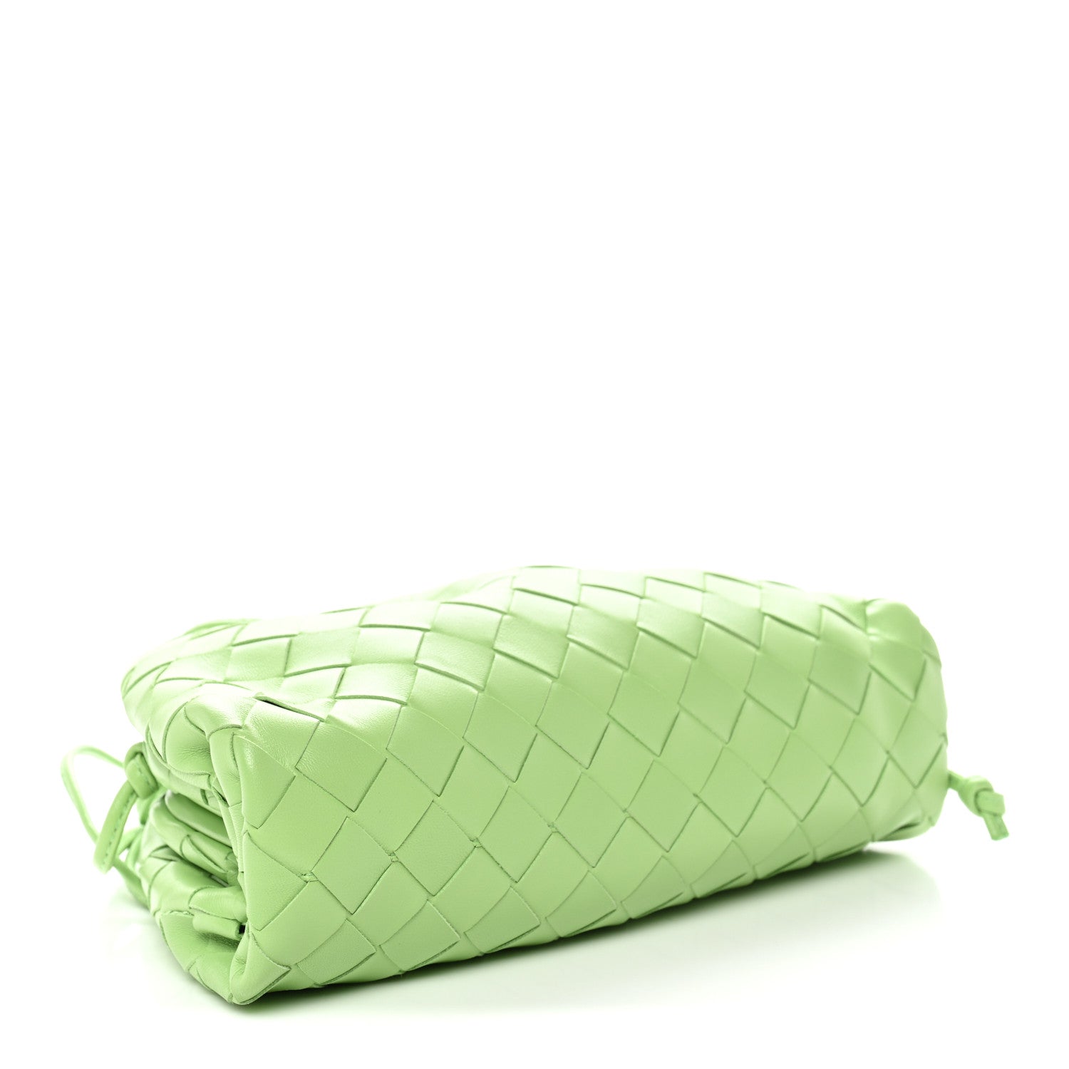 Nappa Intrecciato The Mini Pouch Pistachio